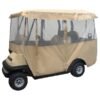 Driveable 4-Sided Golf Cart Enclosure (fits all 6 Passenger Carts)
